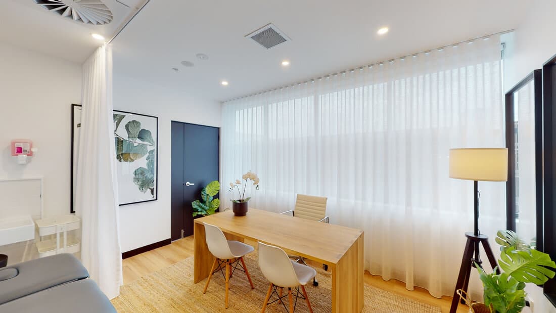 Professional Wellshare-branded rooms in Penrith for practitioners who want a Western Sydney base with a polished clinical feel.
