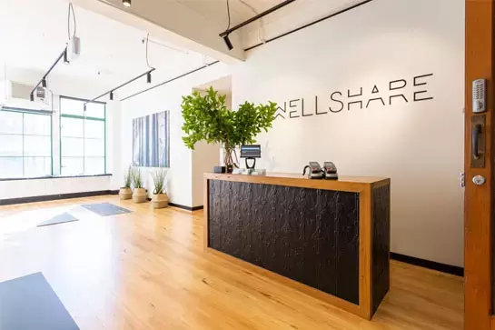The first Wellshare space after fit-out